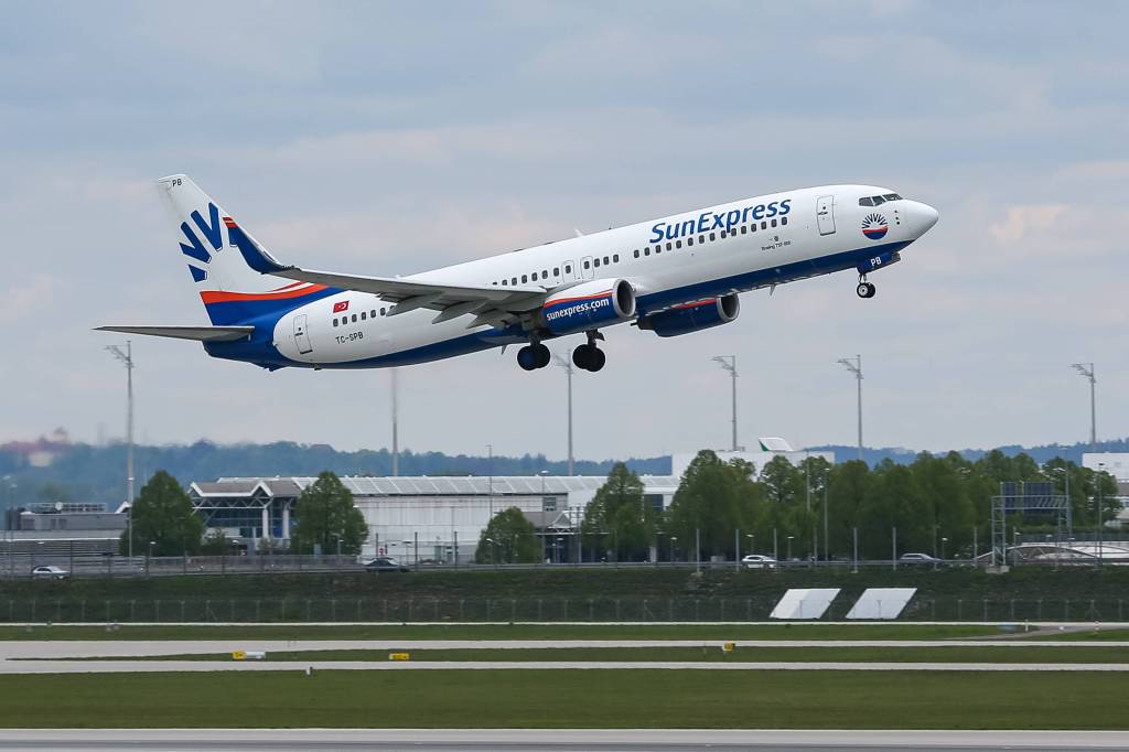 SunExpress Flugzeug