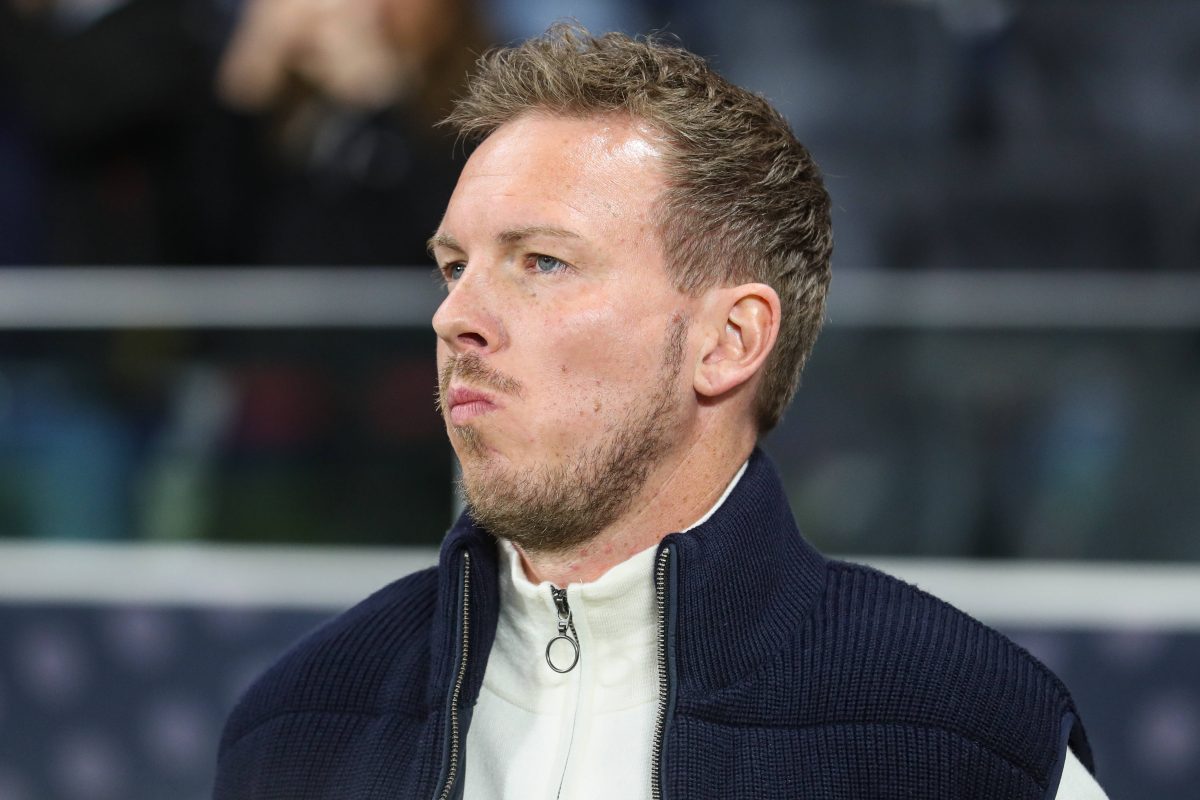 Julian Nagelsmann blickt intensiv nach Dortmund.