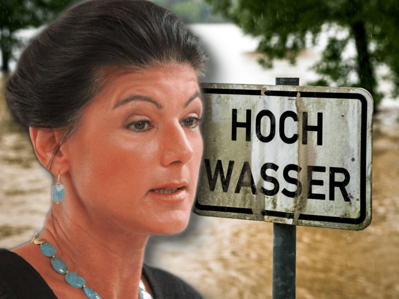 Sahra Wagenknecht: Hochwasser-Helfer platzt der Kragen – „Widerlich! Sparen Sie sich das!“