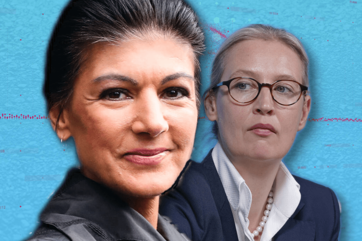 BSW und AfD - Wagenknecht und Weidel