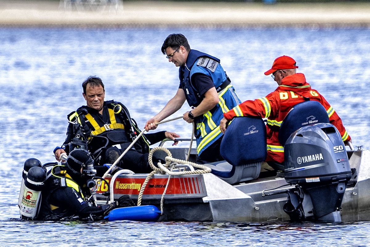 Duisburg: Mann im See vermisst - Taucher bei Suchaktion verunglückt.