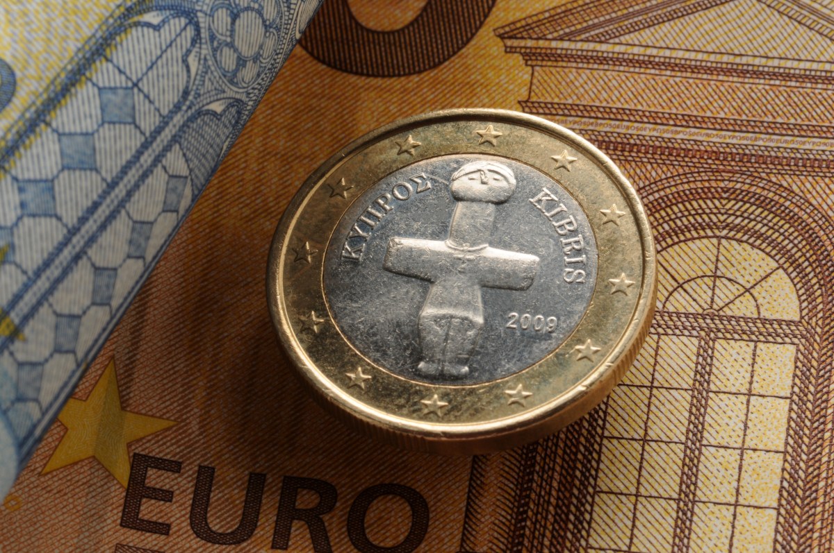 1 Euro MÃ¼nze aus Zypern