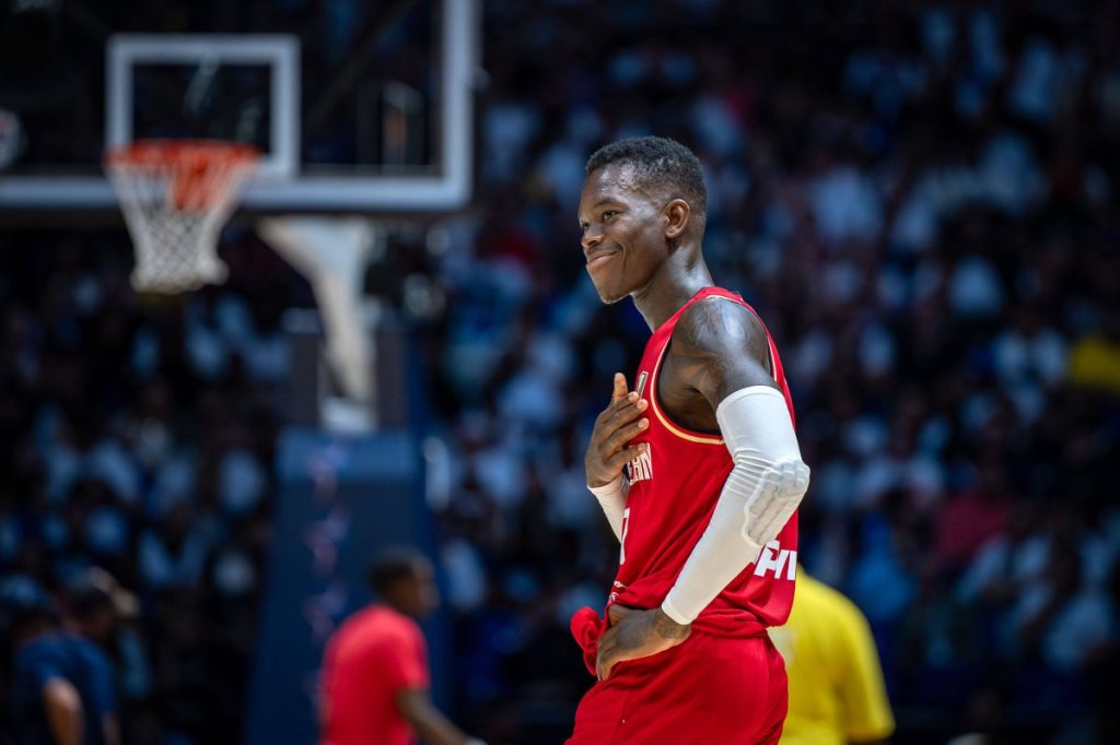 Wird wohl die deutsche Fahne bei der Eröffnungsfeier bei Olympia 2024 tragen: Basketball-Star Dennis Schröder.