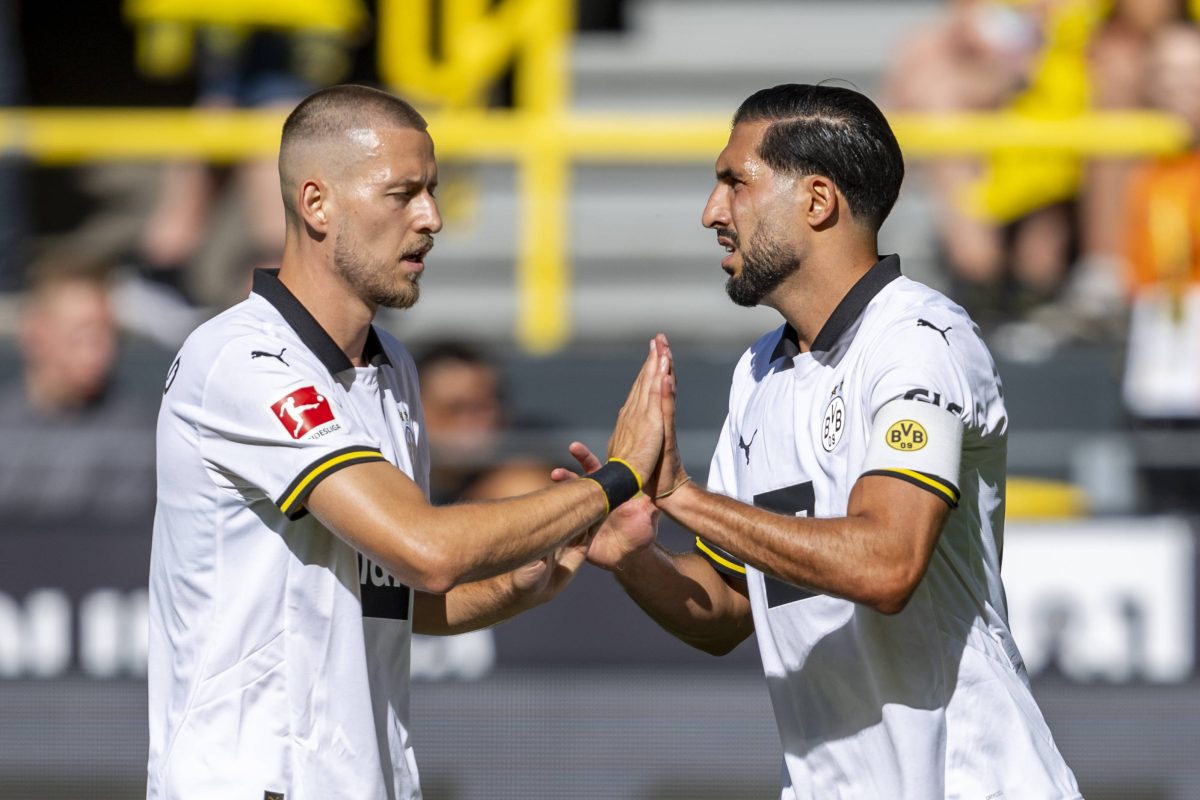 Borussia Dortmund: Waldemar Anton und Emre Can.