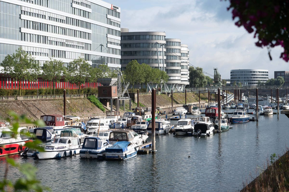 Innenhafen in Duisburg