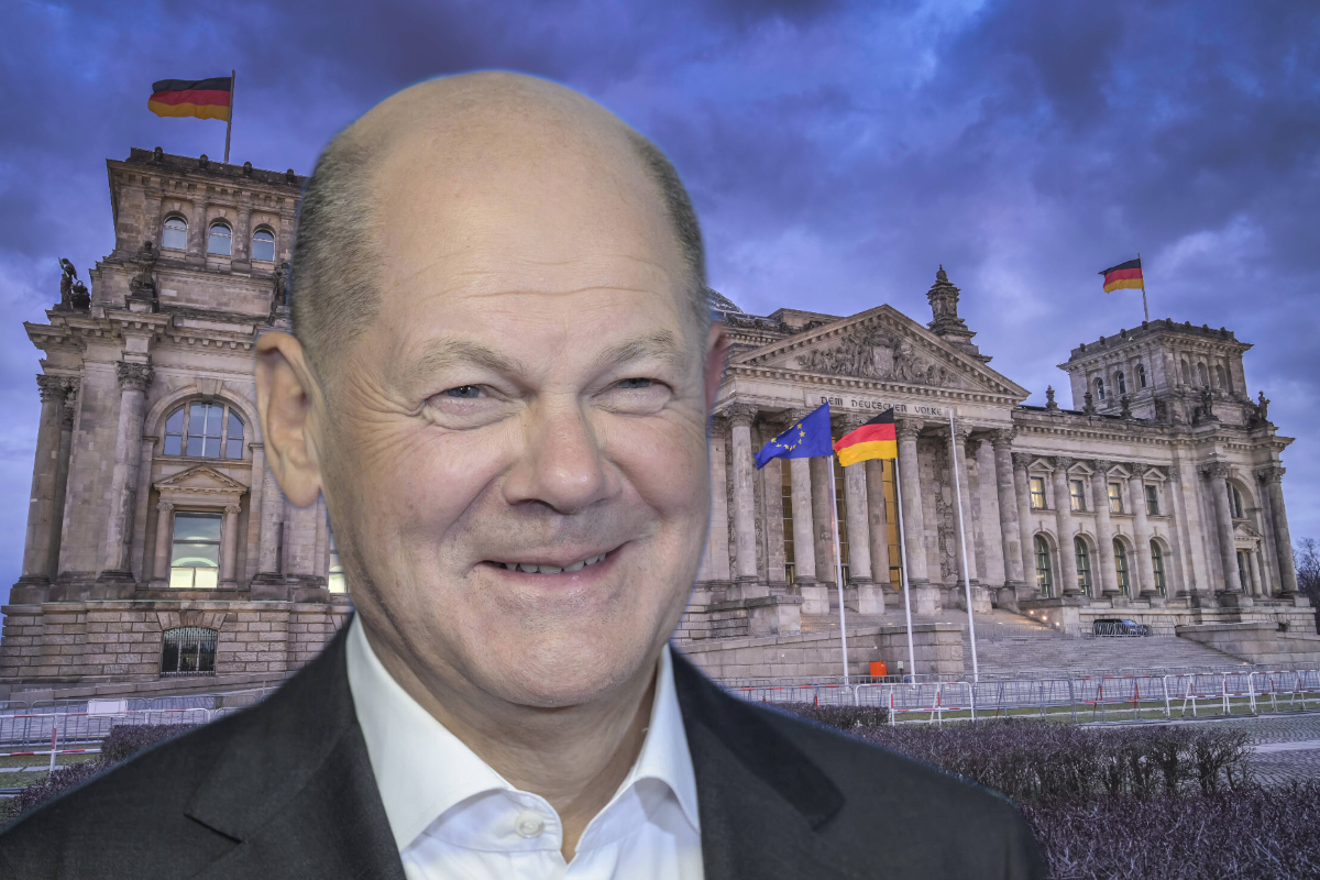 Olaf Scholz will seinen Platz im Kanzleramt verteidigen.