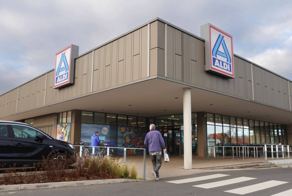 Aldi-Parkplatz