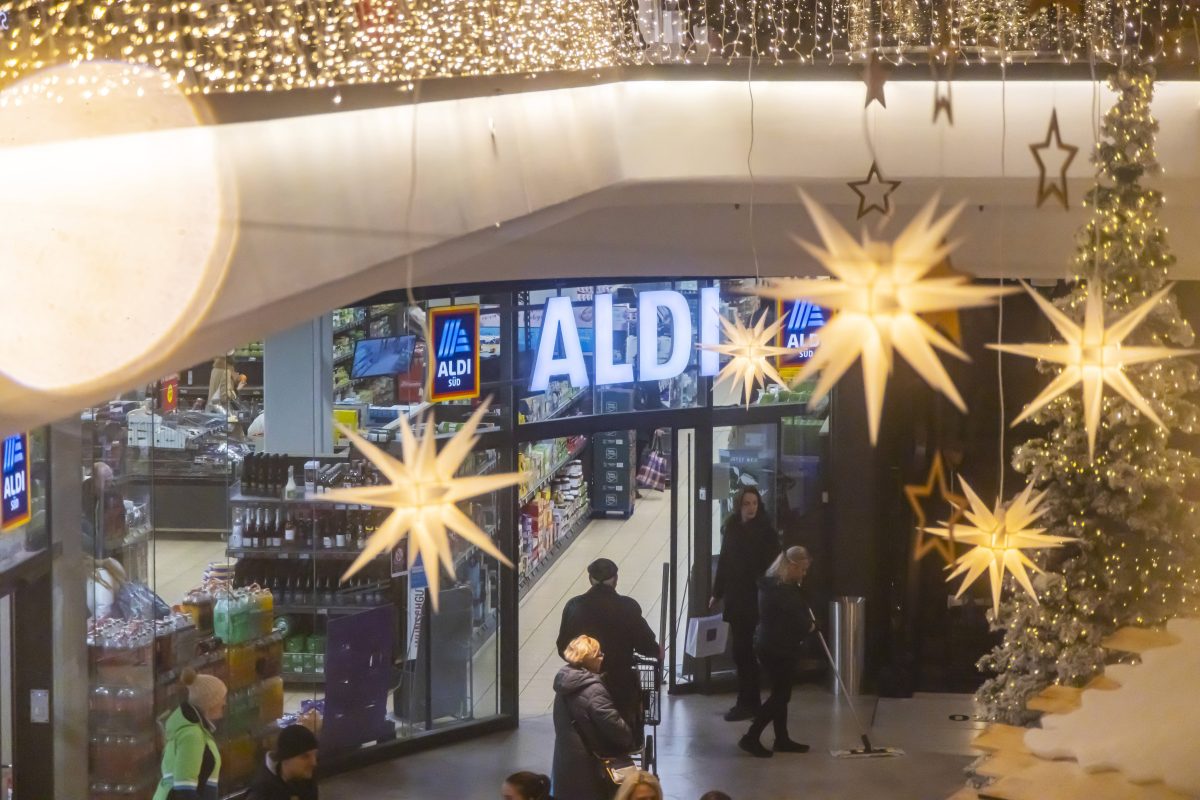 Eine Aldi-Filiale in Essen hat auch über Weihnachten geöffnet! (Symbolfoto)