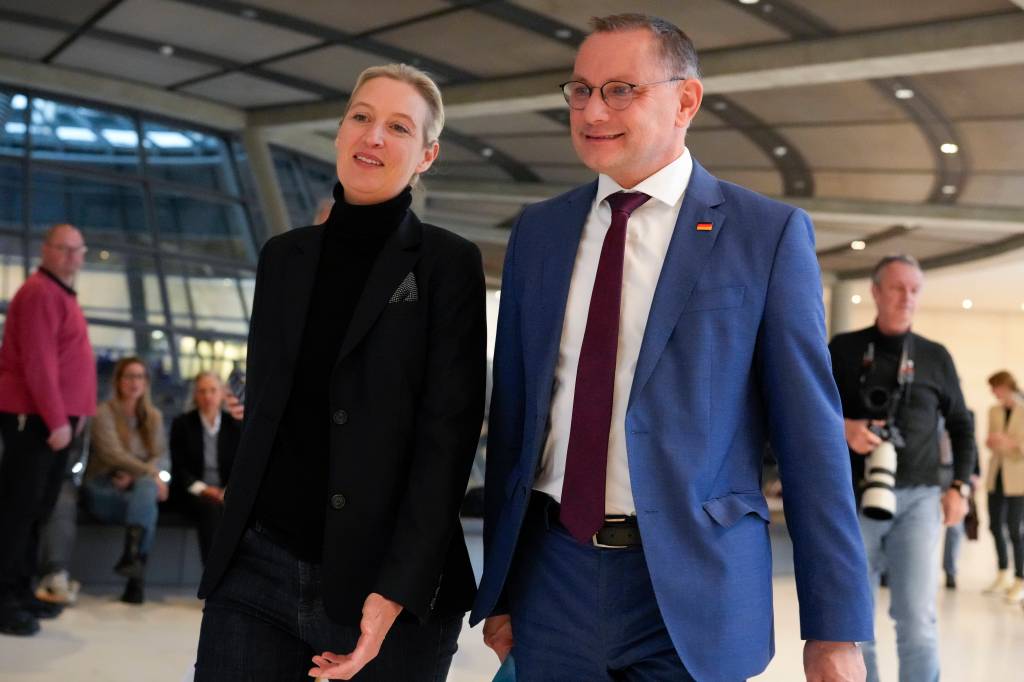 Tino Chrupalla und Alice Weidel