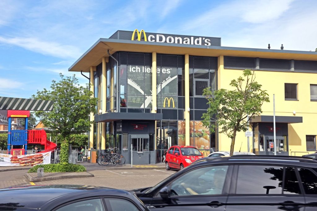 Groeßte Fast-Food-Ketten in Deutschland-McDonald’s