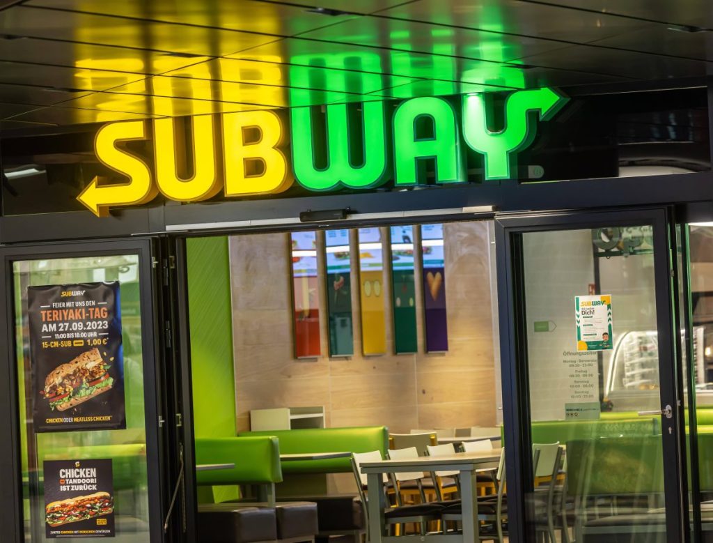 Groeßte Fast-Food-Ketten in Deutschland-Subway