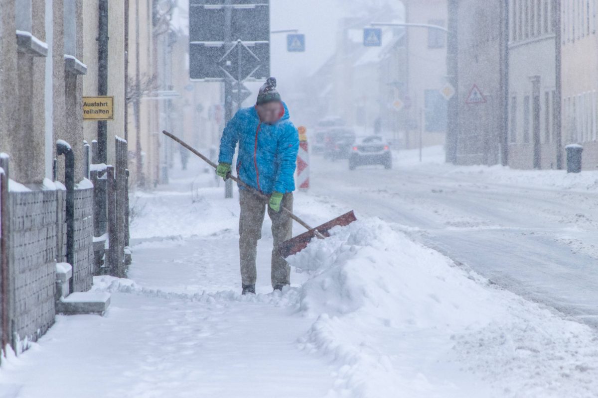 Bußgeld Eis Schnee räumen