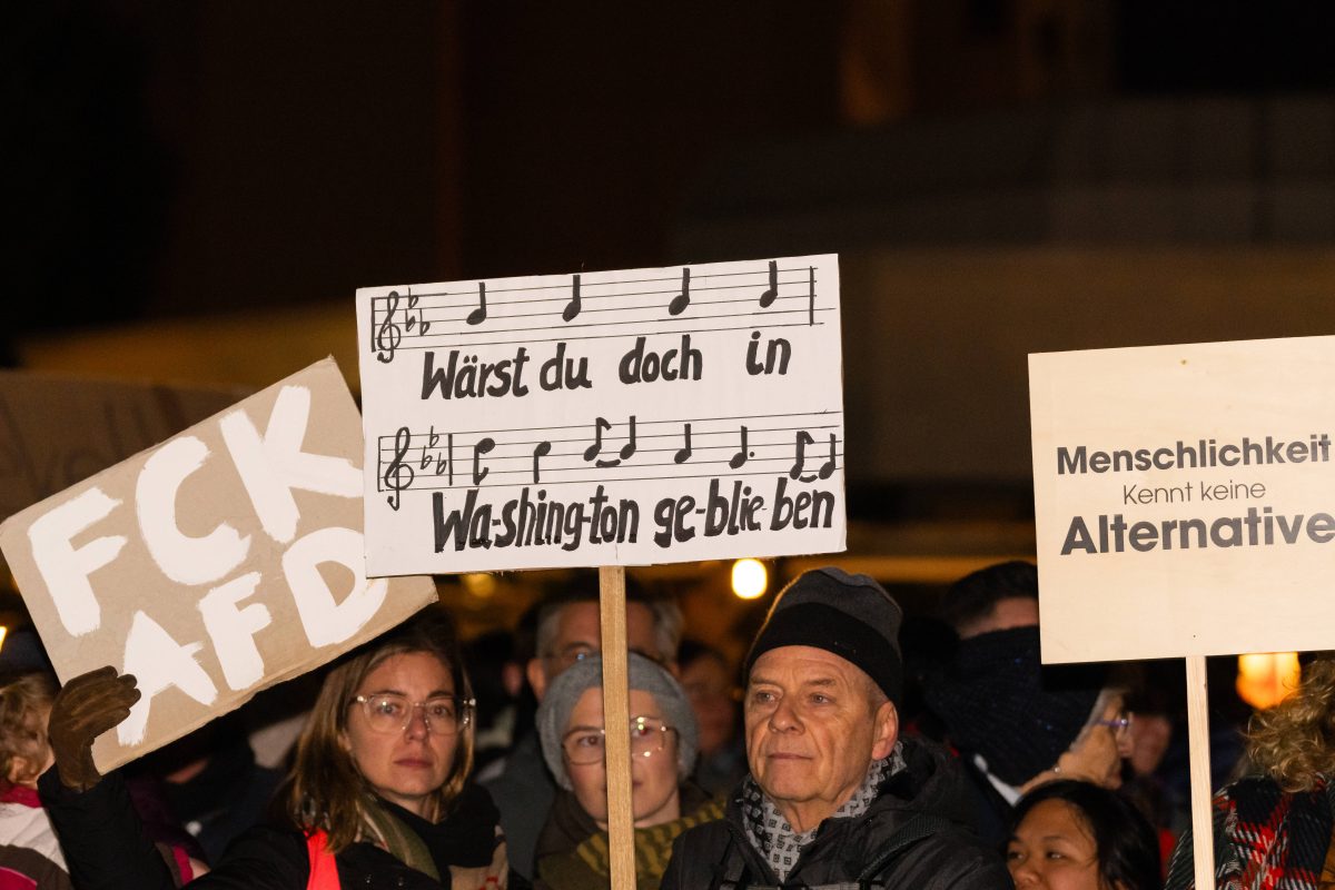 Zusammen gegen rechts: Demo Essen (Symbolbild)