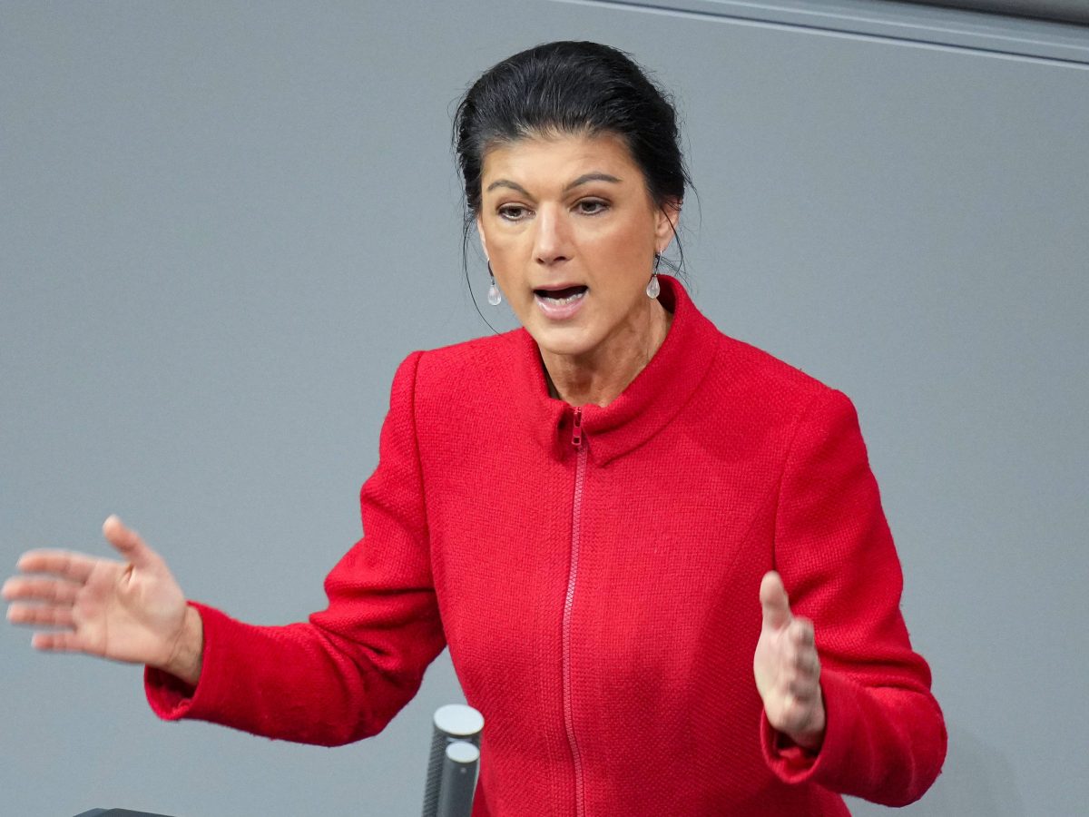 Wagenknecht mit Vorwurf gegen ZDF.