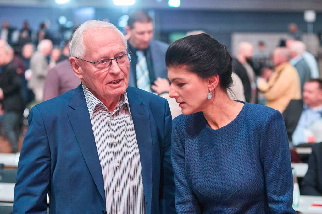 Oskar Lafontaine und Sahra Wagenknecht.