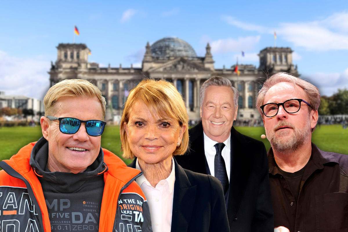 Zur Bundestagswahl unterstützen viele Promis die Parteien wie CDU, Grünen oder SPD.