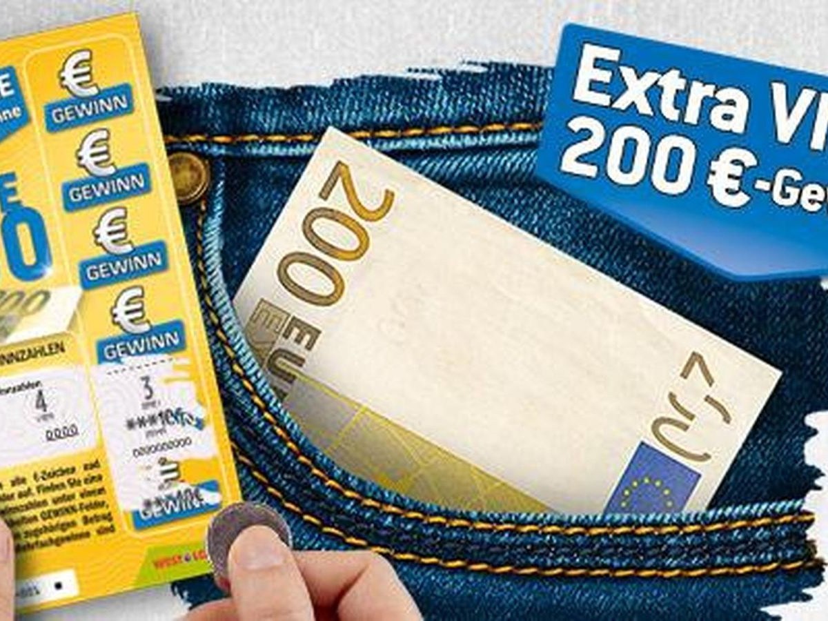 Das Hundertfache des Einsatzes zurückbekommen? Das ist möglich mit dem Rubbellos „Satte 200“ von Westlotto.
