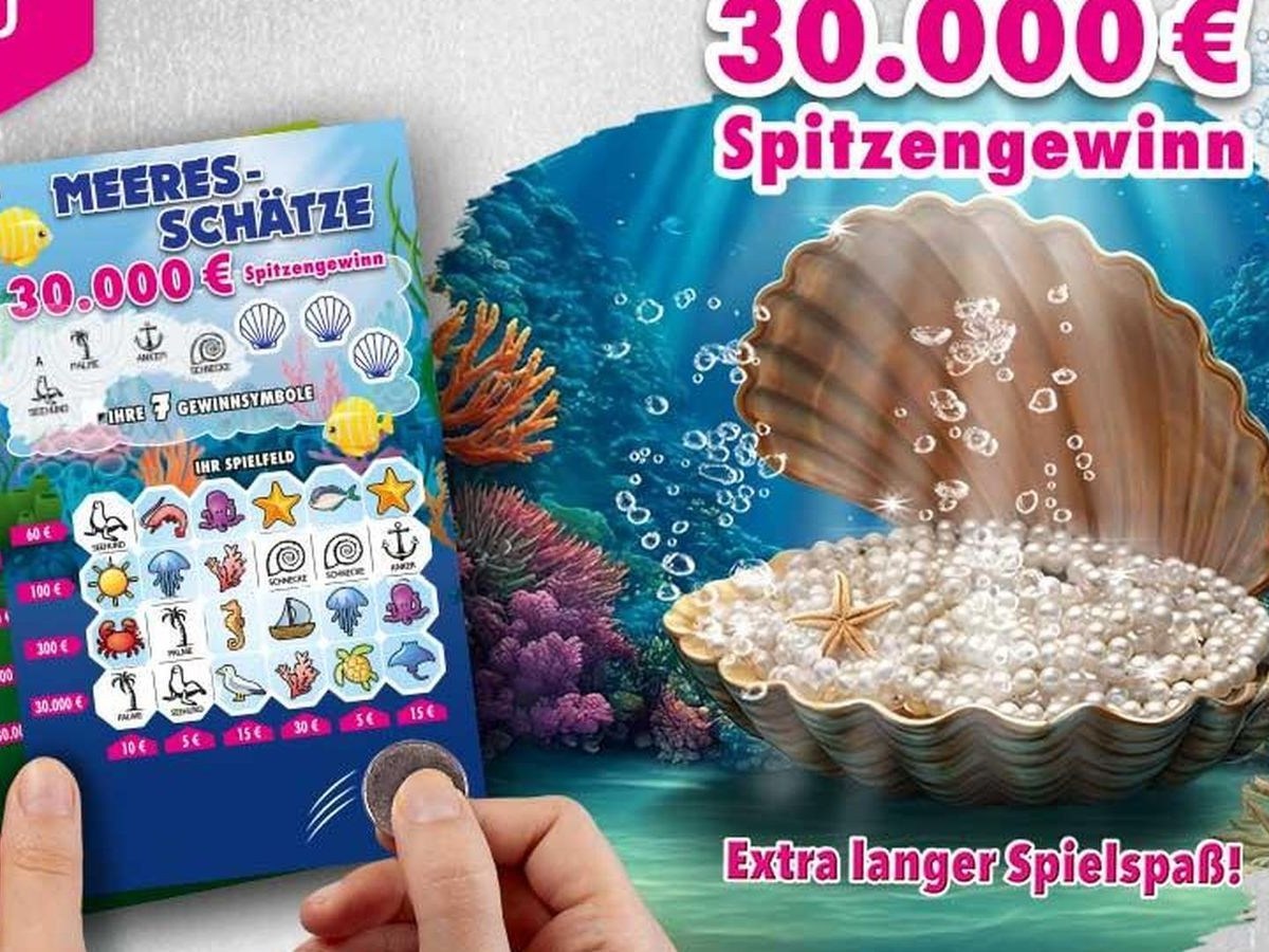 Das neue Rubbellos „Meeres-Schätze“ ist ab sofort erhältlich-