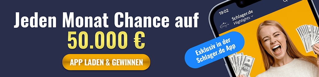 Jeden Monat Chance au 50.000 Euro App laden und Gewinnen.